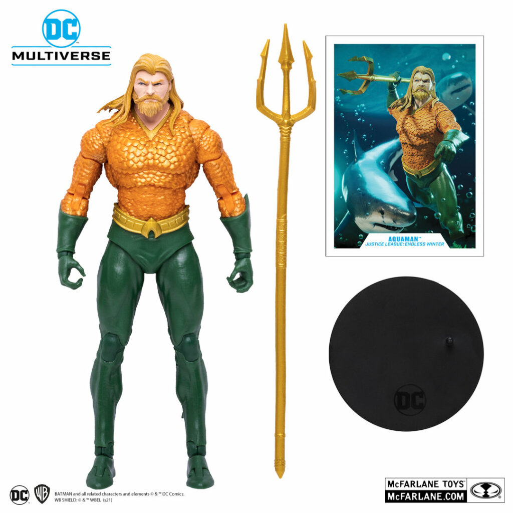 Dc Multiverse Mcfarlane Toys Justice League Comics Aquaman Action