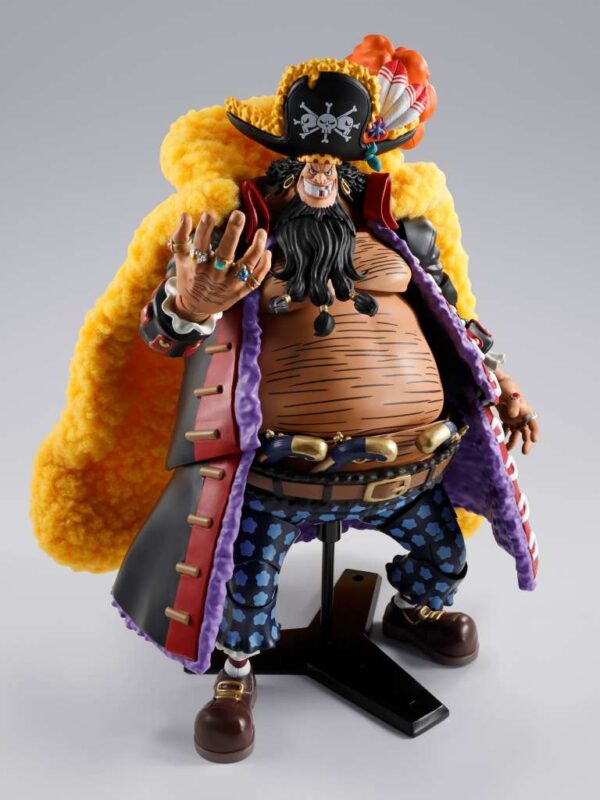 PREORDINE - One Piece S.H. Figuarts Marshal D. Teach 4 Emperors Barbanera Action Figure Bandai Exclusive - immagine 4