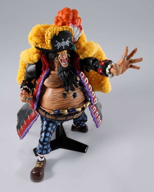 PREORDINE - One Piece S.H. Figuarts Marshal D. Teach 4 Emperors Barbanera Action Figure Bandai Exclusive - immagine 3