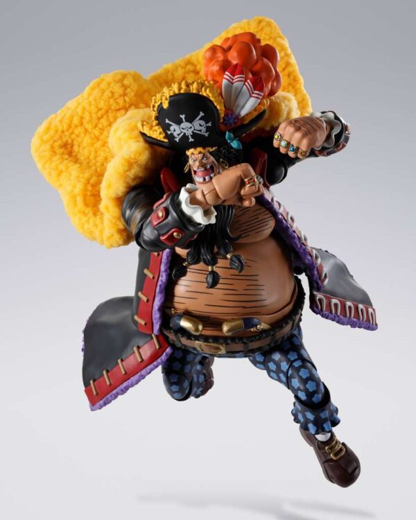 PREORDINE - One Piece S.H. Figuarts Marshal D. Teach 4 Emperors Barbanera Action Figure Bandai Exclusive - immagine 5