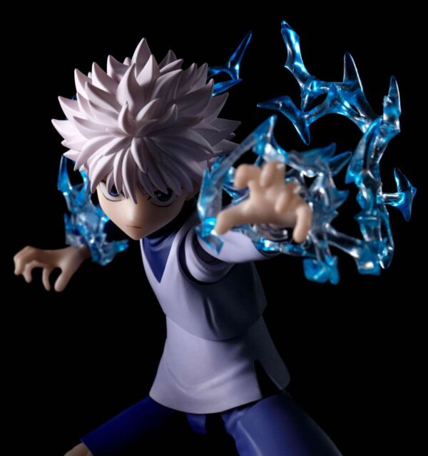 PREORDINE - Hunter X Hunter S.H. Figuarts Killua Action Figure Bandai - immagine 7