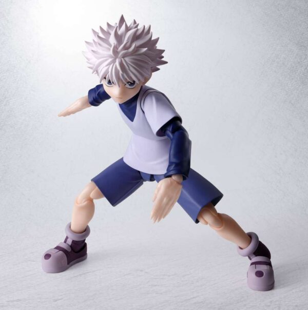 PREORDINE - Hunter X Hunter S.H. Figuarts Killua Action Figure Bandai - immagine 2