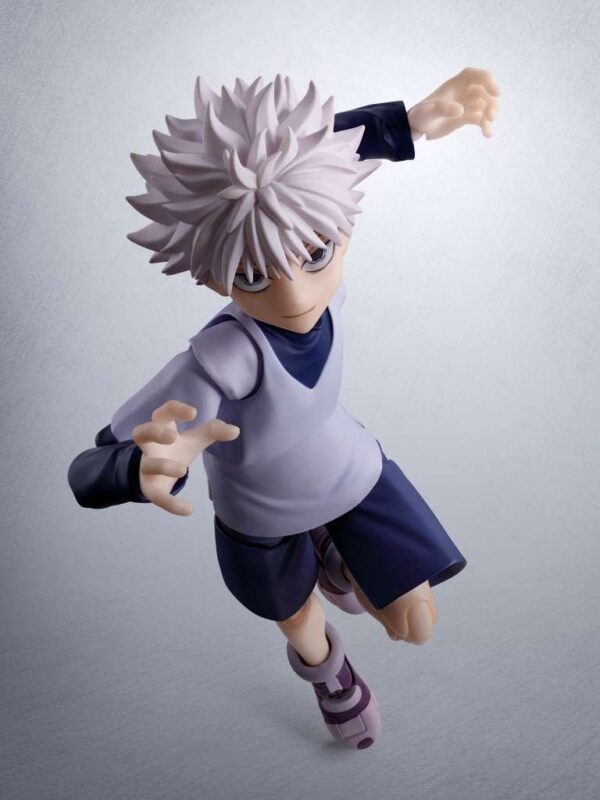 PREORDINE - Hunter X Hunter S.H. Figuarts Killua Action Figure Bandai - immagine 5