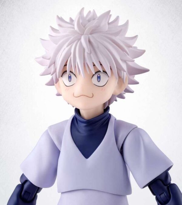 PREORDINE - Hunter X Hunter S.H. Figuarts Killua Action Figure Bandai - immagine 4