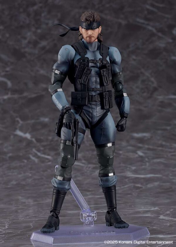 PREORDINE - Figma Metal Gear Soldid 2 Snake Update Edition Action Figure Goodsmile Company - immagine 8