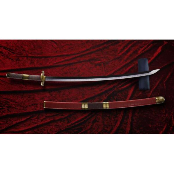 PREORDINE - One piece Roronoa Zoro 3 Sword Style Proplica Set Bandai Exclusive Repliche Ufficiali Grandezza Naturale - immagine 4