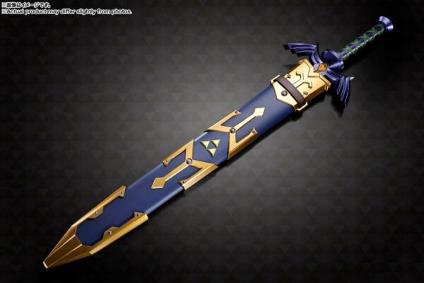 The Legend Of Zelda Link Master Sword Replica Proplica Scala 1:1 Bandai Exclusive Grandezza Naturale - immagine 3