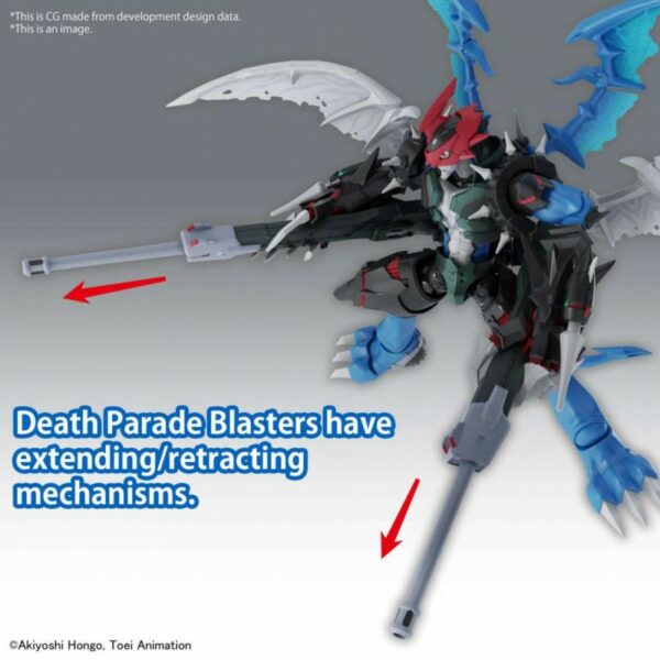 Digimon Figure Rise Paildramon Amplified Model Kit Bandai - immagine 5