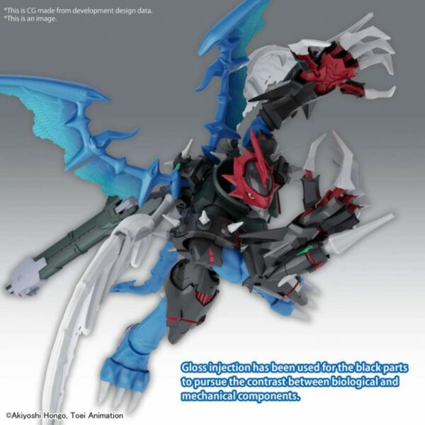 Digimon Figure Rise Paildramon Amplified Model Kit Bandai - immagine 4