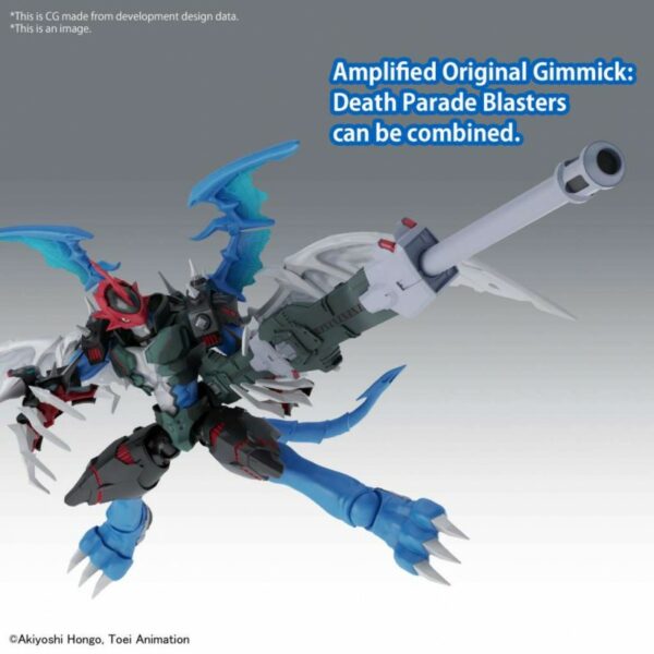 Digimon Figure Rise Paildramon Amplified Model Kit Bandai - immagine 3