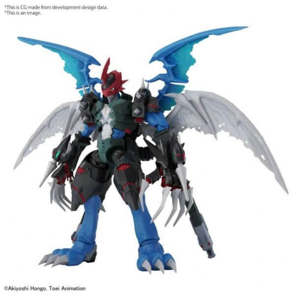 Digimon Figure Rise Paildramon Amplified Model Kit Bandai - immagine 7