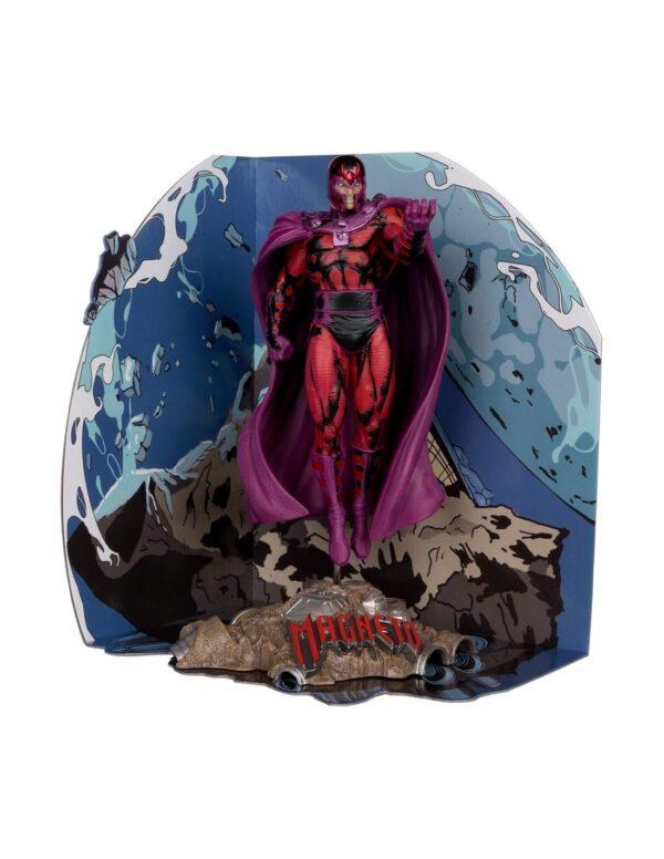 Marvel Mcfarlane Toys X-men Issue #1 Magneto Exclusive Edition 1/10 Statue Statua Figure 17cm - immagine 3