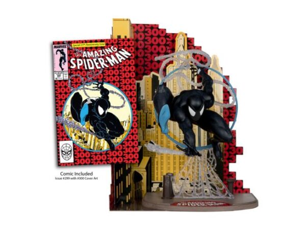 Marvel Mcfarlane Toys Spider-man Issue 300 Exclusive Edition 1/6 Statue Statua Figure 25cm - immagine 3