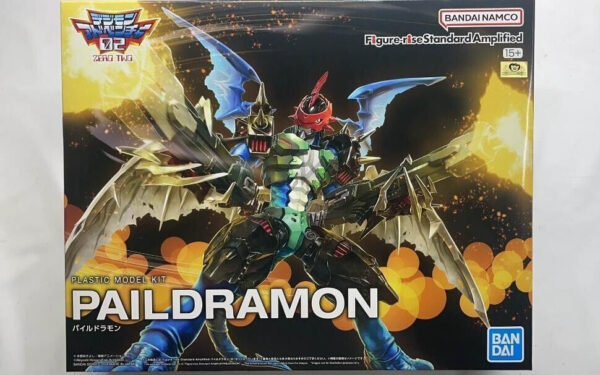 Digimon Figure Rise Paildramon Amplified Model Kit Bandai - immagine 2