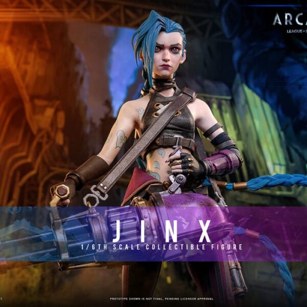 PREORDINE - Arcane Hot Toys League Of Legends Jinx Deluxe Edition Action Figure