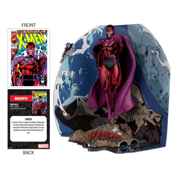 Marvel Mcfarlane Toys X-men Issue #1 Magneto Exclusive Edition 1/10 Statue Statua Figure 17cm