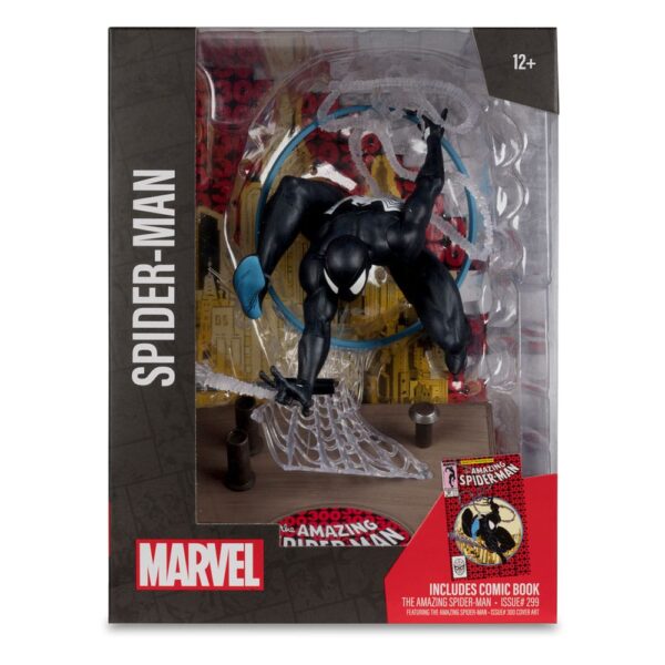 Marvel Mcfarlane Toys Spider-man Issue 300 Exclusive Edition 1/6 Statue Statua Figure 25cm - immagine 2