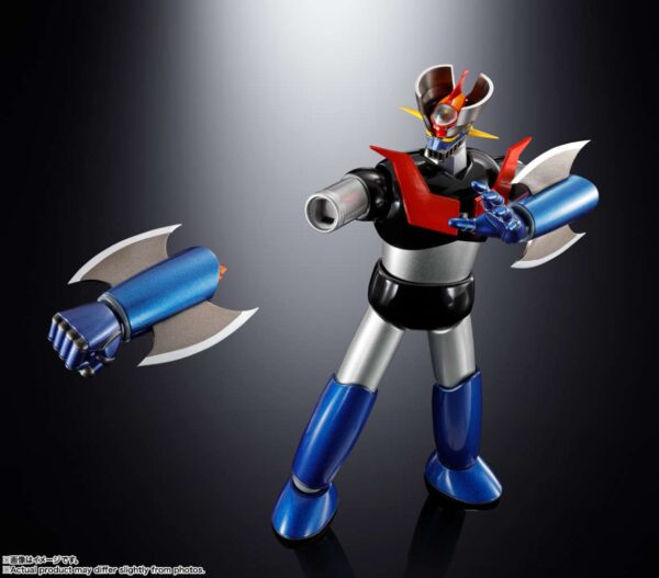 PREORDINE - Soul Of Chogokin Gx-117 Mazinger Z Kakumei Shinka Powe Up Version Action Figure Bandai - immagine 3