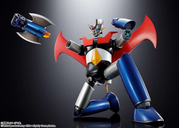 PREORDINE - Soul Of Chogokin Gx-117 Mazinger Z Kakumei Shinka Powe Up Version Action Figure Bandai - immagine 2