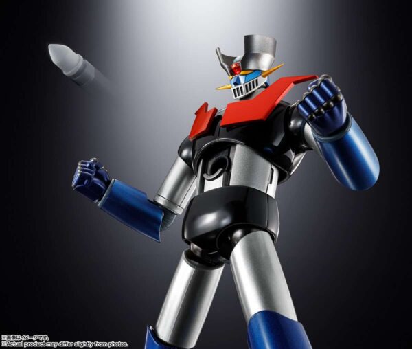 PREORDINE - Soul Of Chogokin Gx-117 Mazinger Z Kakumei Shinka Powe Up Version Action Figure Bandai - immagine 5