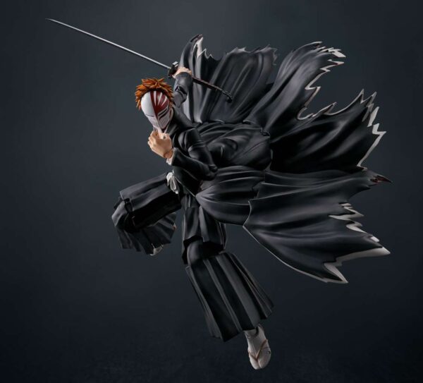 PREORDINE - Bleach S.H. Figuarts Ichigo Kurosaki Tensa Zangetsu Getsugatensho Action Figure Bandai Exclusive - immagine 3