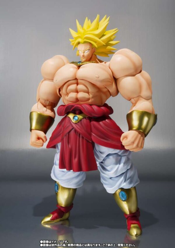 PREORDINE - Dragon Ball Z S.H. Figuarts Super Saiyan Broly 40th Anniversary Reissue Action Figure Bandai - immagine 3