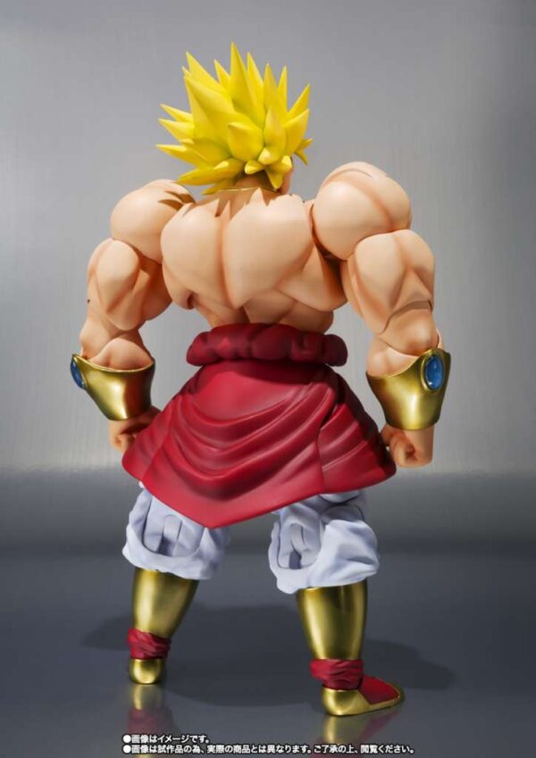 PREORDINE - Dragon Ball Z S.H. Figuarts Super Saiyan Broly 40th Anniversary Reissue Action Figure Bandai - immagine 4