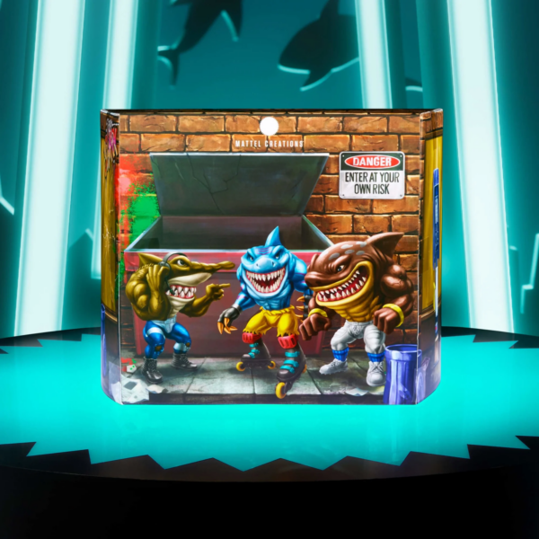 Mattel Street Sharks 30th Anniversary Ripster A Shark Among Us Exclusive Limited Edition Action Figure - immagine 9