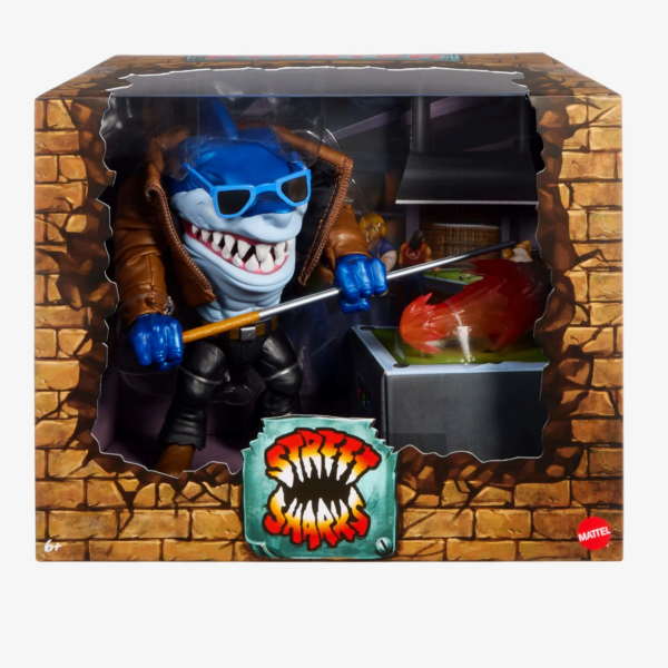 Mattel Street Sharks 30th Anniversary Ripster A Shark Among Us Exclusive Limited Edition Action Figure - immagine 7