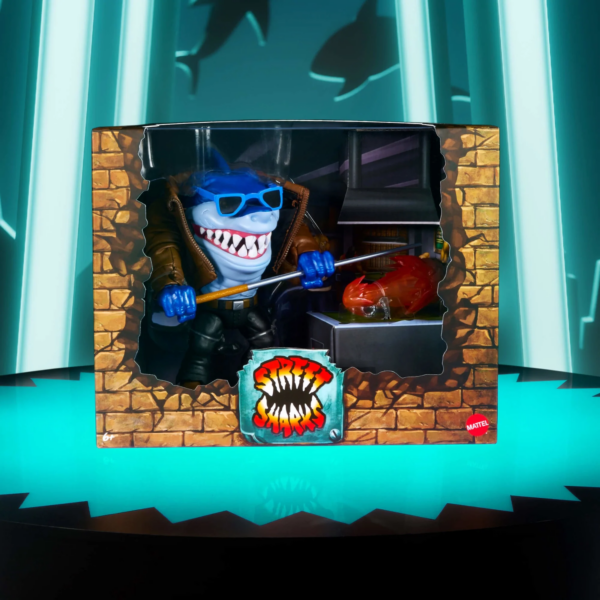 Mattel Street Sharks 30th Anniversary Ripster A Shark Among Us Exclusive Limited Edition Action Figure - immagine 2