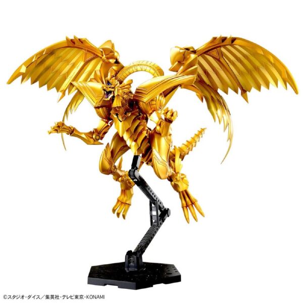 YU GI OH! Figure Rise Egyptian God The Winged Dragon Of Ra Model Kit Bandai - immagine 5