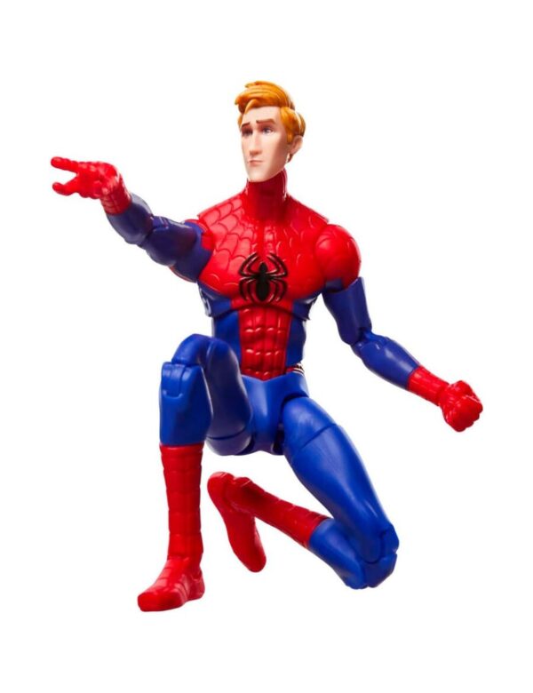 Marvel Legends Spider-man Across The Spiderverse Peter Parker Hasbro Movie Action Figure 16cm - immagine 6