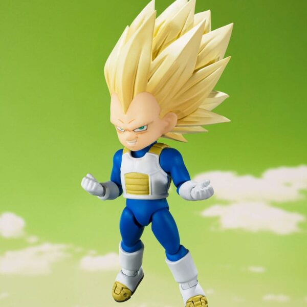 PREORDINE - Dragon Ball Daima S.H. Figuarts Mini Super Saiyan 3 Vegeta Action Figure Bandai