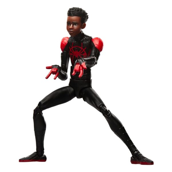 Marvel Legends Spider-man Across The Spiderverse Miles Morales Hasbro Movie Action Figure 16cm - immagine 3