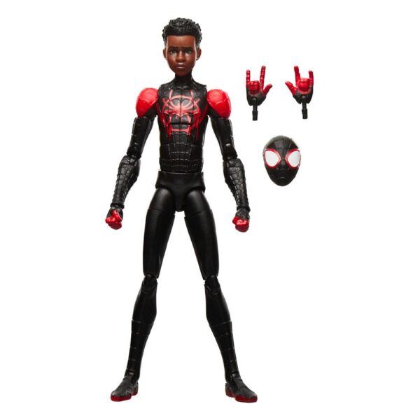 Marvel Legends Spider-man Across The Spiderverse Miles Morales Hasbro Movie Action Figure 16cm - immagine 4