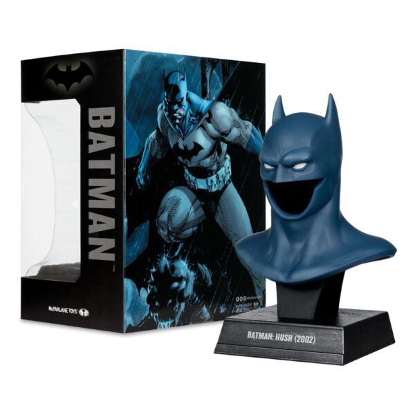 PREORDINE - Mcfarlane Toys DC Direct Batman Hush Helmet Cowl Cappuccio 1:3 Replica Ufficiale 18cm