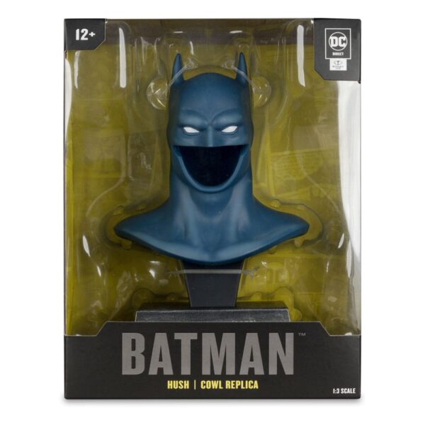 Mcfarlane Toys DC Direct Batman Hush Helmet Cowl Cappuccio 1:3 Replica Ufficiale 18cm - immagine 2