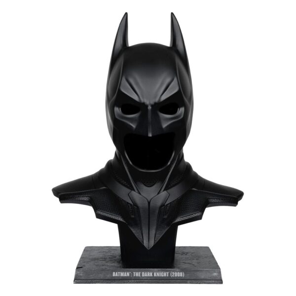 PREORDINE - Mcfarlane Toys DC Direct Batman The Dark Knight Movie Helmet Cowl Cappuccio 1:1 Replica Ufficiale Christian Bale 62cm - immagine 5