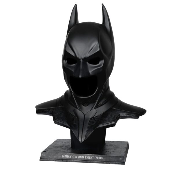 PREORDINE - Mcfarlane Toys DC Direct Batman The Dark Knight Movie Helmet Cowl Cappuccio 1:1 Replica Ufficiale Christian Bale 62cm