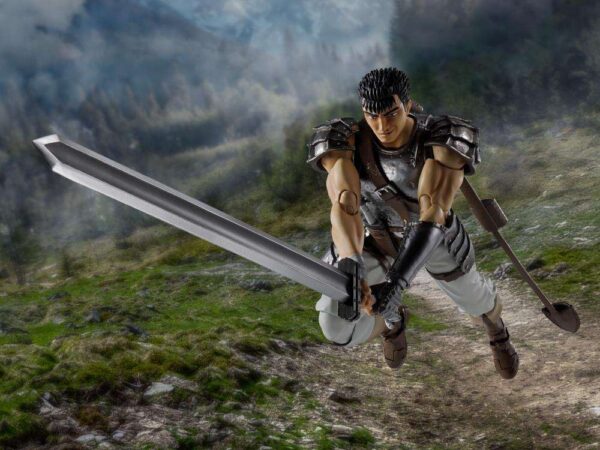 PREORDINE - Berserk S.H. Figuarts Guts Band Of The Hawk Action Figure Bandai - immagine 5