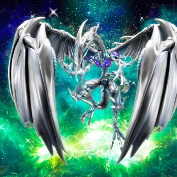 PREORDINE - Yu-Gi-Oh! Stardust Dragon Drago Polvere Di Stelle S.H. Monsterarts Bandai Action Figure