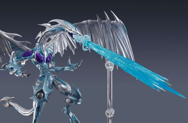 PREORDINE - Yu-Gi-Oh! Stardust Dragon Drago Polvere Di Stelle S.H. Monsterarts Bandai Action Figure - immagine 7