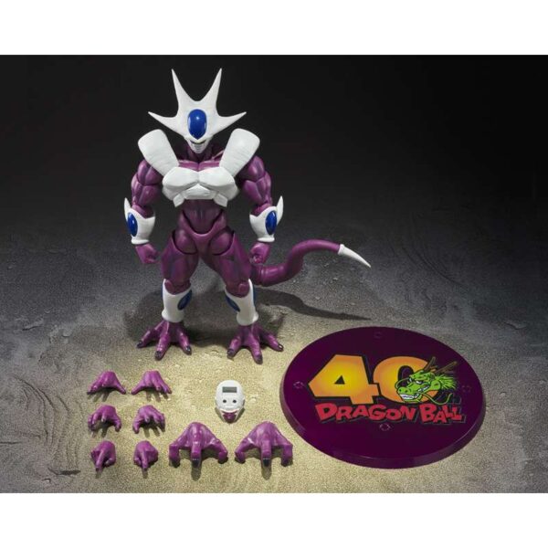 PREORDINE - Dragon Ball Z S.H. Figuarts Cooler Final Form 40th Anniversary Reissue Action Figure Bandai - immagine 2