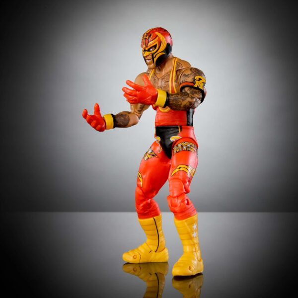 Mattel WWE Elite Collection Rey Mysterio Exclusive Limited Ultimate Edition Wrestlemania Action Figure - immagine 3