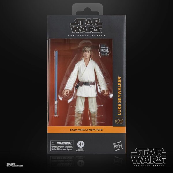 Star Wars Black Series Episode VI 40th Anniversary Action Figure Luke Skywalker A New Hope 15cm - immagine 2