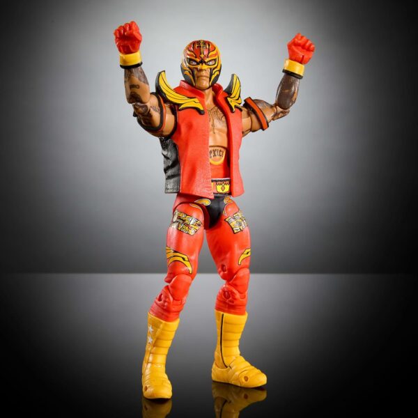 Mattel WWE Elite Collection Rey Mysterio Exclusive Limited Ultimate Edition Wrestlemania Action Figure - immagine 2