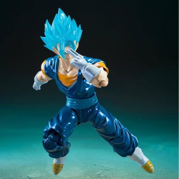 PREORDINE - Dragon Ball Super S.H. Figuarts Super Saiyan Blue Vegetto Event Exclusive Action Figure Bandai - immagine 3