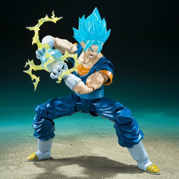 PREORDINE - Dragon Ball Super S.H. Figuarts Super Saiyan Blue Vegetto Event Exclusive Action Figure Bandai - immagine 2