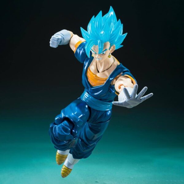 PREORDINE - Dragon Ball Super S.H. Figuarts Super Saiyan Blue Vegetto Event Exclusive Action Figure Bandai - immagine 6