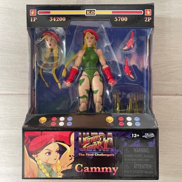 Ultra Street Fighter II: The Final Challengers Cammy Jada Toys Action Figure 15 cm - immagine 7